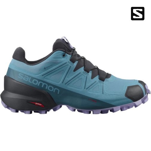 Sapatilhas Trail Running Salomon Speedcross 5 GTX Feminino Turquesa | PT Y43027